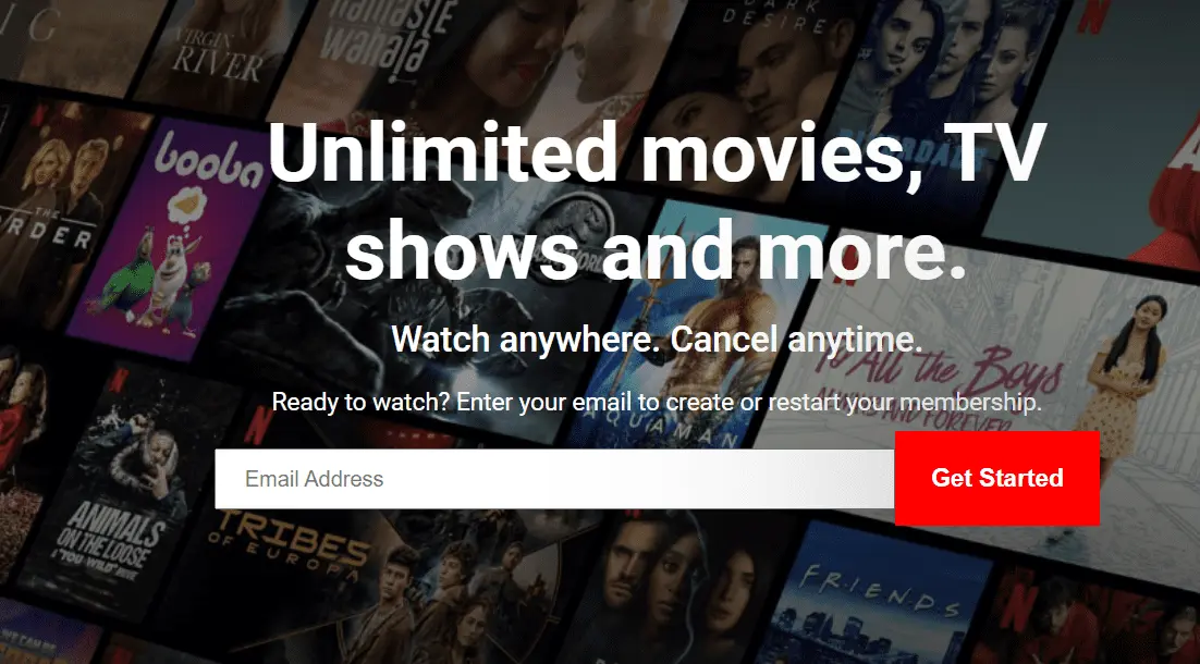 Netflix UI